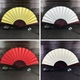 thumbnail image 3 of YAOMOBB Chinese Fan Exquisite Bamboo Silk Folding for Elegant Gift Presentation, 3 of 6