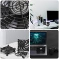 thumbnail image 4 of Toyvian Black USB Cooling Fan for Computer Case, Router, Modem Radiator Cooler, Quiet & Efficient Heat Dissipation, 4 of 6