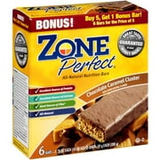 Zone Perfect: All Natural Chocolate Caramel Cluster W/Other Natural Flavors Bars, 10.56 oz