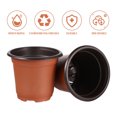 XTAIYIMAO 100 Pcs Plastic Plants Potted Pot Indoor Pot Pots Pots
