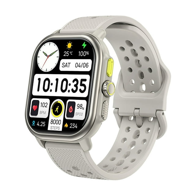 PEONAVET Sports Smartwatch Sports Smartwatch Sports Smartwatch.06 Super Clear AMOLED Screen Bluetooth Talking Watch