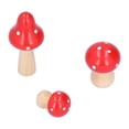 thumbnail image 1 of Home Improvement,3Pcs/Set Mushroom Crafts Innovative Mushroom Sculpture Art Crafts Convenient Use, 1 of 7