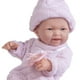 thumbnail image 5 of JC Toys - Mini La Newborn First Day | Anatomically Correct Real Girl Baby Doll | 9.5 All-Vinyl | Includes Knit Outfit, Hat and Pacifier | Designed by Berenguer | Ages 2+ , Pink, 5 of 5