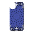 thumbnail image 3 of DistinctInk Custom SKIN / DECAL compatible with OtterBox Symmetry for iPhone 11 (6.1" Screen) - Bandana Print - Blue, Black, White, 3 of 5
