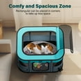 thumbnail image 3 of BEBANG Dog Playpen, Pet Playpen for Indoors Outdoor for Small Dogs Portable Pet Crate Kennel House for Cats Rabbit Kitten(L), 3 of 8