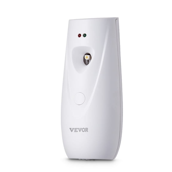 Automatic Air Freshener Spray Dispenser 2 Pack White Wall Mount or Free Standing Battery Operated with Timer for Home Office Bathroom Hotel