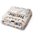 thumbnail image 4 of Beagle Lover Blanket Gift Cute Beagle Dog Pattern Throw Blanket Cozy Soft Home Decor Gift for Women Dog Moms Pet Lovers 80x60, 4 of 6