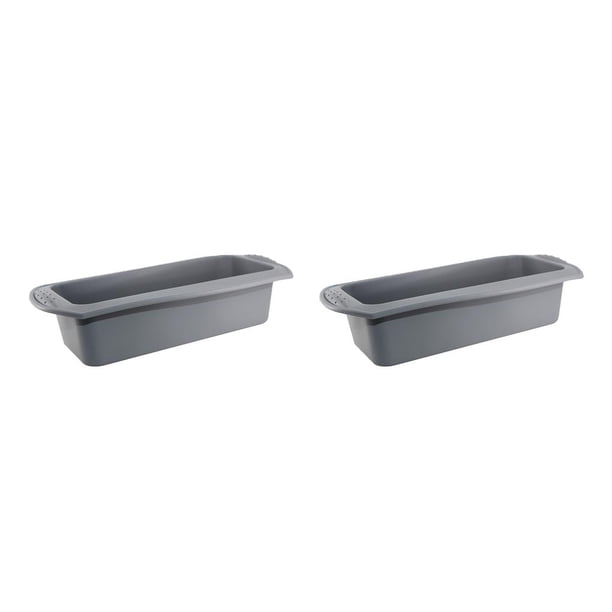 Molde Rectangular de silicona Wosthever para hornear Tostadas de caramelo 27x13x6.5cm