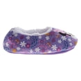 thumbnail image 3 of Disney Minnie Mouse Slippers for Girls, Minnie Design Comfortable Cozy Indoor Soft (Toddler Little Kid), Purple, Size: 7-8, 3 of 6
