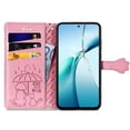 thumbnail image 2 of Funda Cartera FOXDOCK para TCL 60 NxtPaper 4G , Flip PU con Relieve de Gatos y Perros, Tarjetero y Soporte, 2 of 6