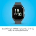 thumbnail image 5 of Garmin Venu Sq 2 GPS Smartwatch, All-Day Health Monitoring, Long-Lasting Battery Life, AMOLED Display, Slate and Shadow Gray, 5 of 6