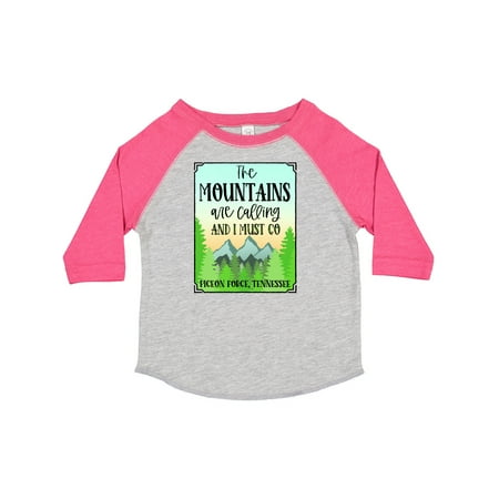 

Inktastic The Mountains Are Calling- Pigeon Forge Tennessee Gift Toddler Boy or Toddler Girl T-Shirt