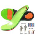 thumbnail image 3 of Flat Foot Orthopedic Insoles X/o Type Leg Correction Flat Foot, 3 of 4