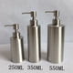 thumbnail image 2 of Billuyoard Dispensador de a mano de acero inoxidable, antióxido, lavable, reutilizable, elegante, para baño, fregadero, contenedor de botellas, Juegos de accesorios de baño 15.5x5.5 cm, 2 of 6