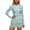 White, variant on Ausing Floral Print Ruffle Skirt Swimwear One Piece Long Sleeve Rush Guard Swim Dress with Built Bra with Mesh Skirt S Navy Blue
