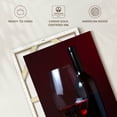 thumbnail image 6 of Elephant Stock Autumn Red Wine Wall Art - Vertical Canvas Wall Art - Living Room Wall Decor - Food And Drink Canvas - Red And Black Decor - 8" x 12", 6 of 8