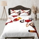 thumbnail image 1 of Navidad Juego De Funda Nórdica Con Almohadas Santa Claus Dormitorio Ropa De Cama Funda De Edredón, 1 of 4