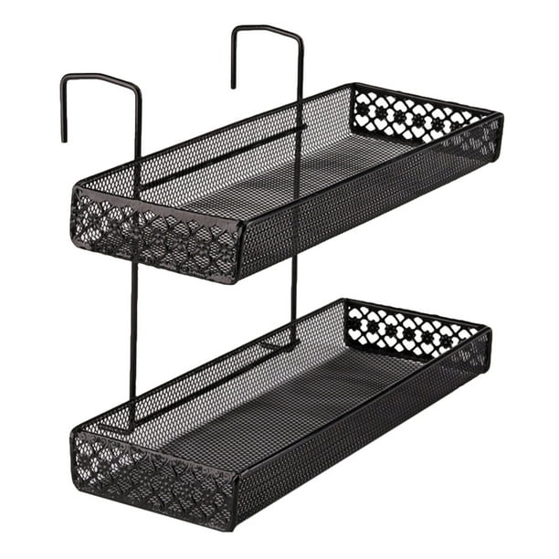 FELTECHELECTR Macetas de metal para balcón, soporte para macetas colgantes