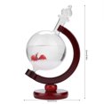 thumbnail image 4 of Globe Shape stable Wooden base Windstorm Glass , Gifts  Glass , Beautiful for Predict Weather, 4 of 8