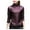 Wine, variant on Womens Faux Leather Turtleneck Blouse Long Sleeve Slim Fit Modern Casual Top