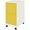 White and Goldfinch, variant on Pemberly Row 18in 2 Drawer Metal Mobile Smart Vertical Filing Cabinet Red