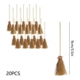 thumbnail image 3 of 20PCS Mini Witch Brooms Halloween Decorations - Perfect for Spooky Parties, Craft Projects, Dollhouses, and Garden Scenes - Whimsical Ornaments for Halloween Enthusiasts, 3 of 8