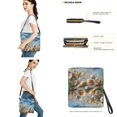 thumbnail image 3 of ZUXONGSY Starfish Shell Beach Print 2 Pcs Bucket Purse Set for Women Multifunctional Bucket Bag Tote Purse Set Multipurpose Shoulder Bag with Leather Wallet for Daily Use, 3 of 4