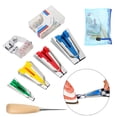 thumbnail image 3 of FLAMEEN Binder Foot Set, Binding Tool Set, Fabric Bias Tool Set For Tailoring Sewing, 3 of 8