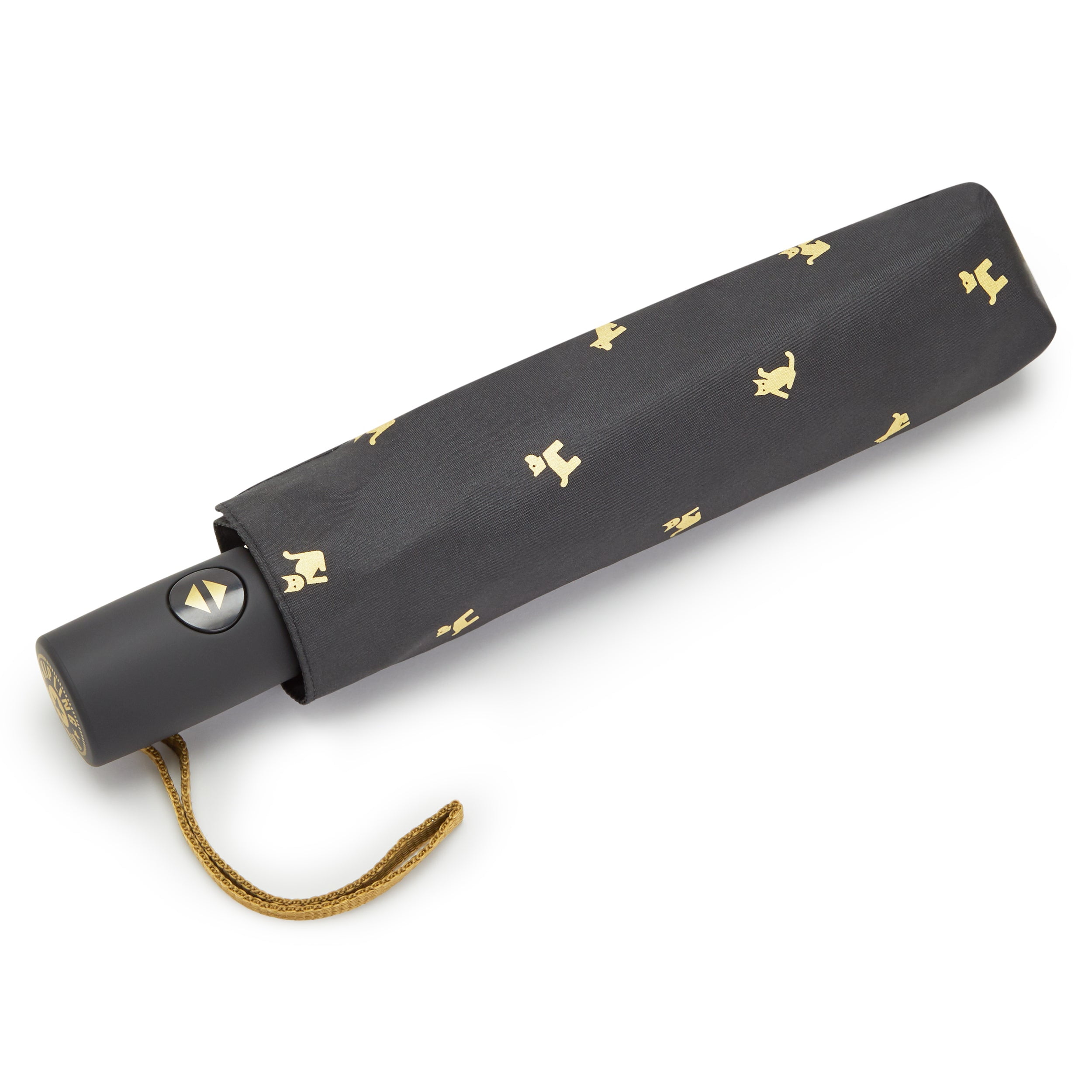 Kipling New Printed Umbrella Push Button Auto Open