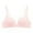 Pink, variant on LADIGASU Bra Women's Bra Wire Underwear Bra Everyday Small Cup Underwear