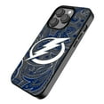 thumbnail image 2 of Keyscaper Black Tampa Bay Lightning Paisley iPhone Magnetic Bump Case, 2 of 7