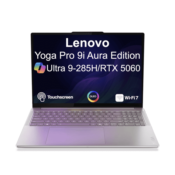 Lenovo Yoga Pro 9i Ultra 9-285H RTX 5060 32GB LPDDR5X 1TB SSD 16in OLED Win11H
