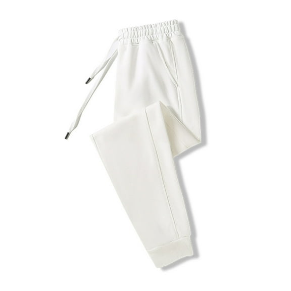 asjyhkr Plus Size Sweatpants Women Elastic Waist Drawstring Jogger Pants Casual Breathable Comforty Running Gym Workout Solid Color Pants with Pockets,M-5XL