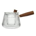 thumbnail image 1 of 1pc Household Water Kettle Glass Teapot Tea Steamer Milk Coffee Transparent Pot, 1 of 9