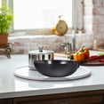 thumbnail image 2 of GOOHOCHY Wok de hierro, sartén tradicional china, sartén de cocina, olla para cocinar a gas, 2 of 8