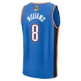 thumbnail image 3 of Men's Fanatics Jalen Williams Blue Oklahoma City Thunder 2025 NBA Finals Fast Break Replica Player Jersey - Icon Edition, 3 of 3