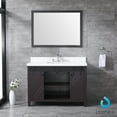 thumbnail image 4 of Lexora Home Marsyas Veluti 48" Quartz Top Single Vanity in Rustic Brown, 4 of 5