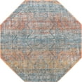 thumbnail image 2 of Rugs.com Newport Collection Rug – 7' Octagon Multi Medium Rug Perfect For Living Rooms, Kitchens, Entryways, 2 of 9