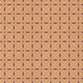 thumbnail image 1 of Ahgly Company Machine Washable Indoor Square Transitional Yellow Orange Area Rugs, 6' Square, 1 of 7