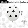 thumbnail image 3 of Yanonmyfd 60 Pcs Football Balloons, Football Balloon for Boys, 12 Inch Soccer Latex Balloons Pattern Helium for Kids Boys Birthday Sports Themed Party Decorations World Cup Theme Party Supplies, 3 of 37