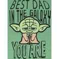 thumbnail image 3 of Star Wars Yoda Father's Day Newborn Baby Boys Bodysuit Newborn to Infant, 3 of 5