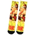 thumbnail image 5 of Nintendo Super Donkey Kong DK Gone Bananas! Sublimated Crew Socks, 5 of 6