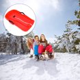 thumbnail image 4 of OULII Plastic Outdoor Winter Slider Ski Board Red for Kids 1Pack, 4 of 5