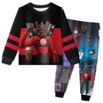 thumbnail image 1 of Skibidi-Conjunto de pijama para niños, ropa de dormir con estampado de dibujos animados, de manga larga, para ocio, para Halloween, 1 of 4