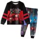 thumbnail image 1 of Skibidi-Conjunto de pijama para niños, ropa de dormir con estampado de dibujos animados, de manga larga, para ocio, para Halloween, 1 of 4