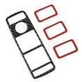 thumbnail image 2 of Interior Window Lift Switch Frame,Carbon Fiber Interior Window Car Carbon Fiber Trim Car Window Lift Switch Frame Sturdy Construction, 2 of 8