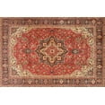 thumbnail image 1 of Ahgly Company Indoor Rectangle Traditional Sand Brown Persian Area Rugs, 3' x 5', 1 of 6