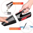 thumbnail image 3 of Handheld Vacuum, Hand Vacuum Cordless with High Power, Mini Vacuum Cleaner Handheld Powered By Li-Ion Battery Rechargeable Quick Charge Tech,Car Vacuum for Home and Car Cleaning, 3 of 10