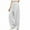 White, variant on hotojiny Women's Wide Leg Sweatpants High Waist Stretchy Loose Pants Lounge Athletic Trousers with Pockets