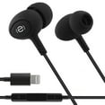 thumbnail image 1 of Escape - In-Ear Headphones with Lightning Plug, Built-in Microphone and Remote Control, Black, 1 of 3